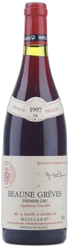 photo du vin 1997 Beaune Greves
