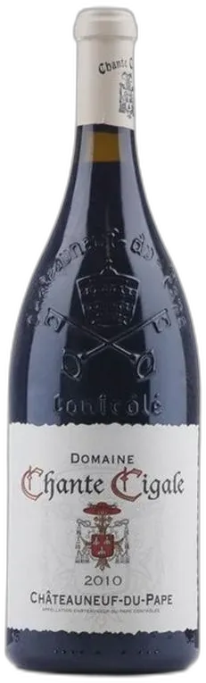 photo du vin 2010 Chateauneuf du Pape Chante Cigale