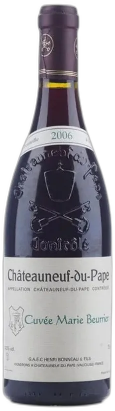 photo 2006 Chateauneuf du Pape Cuvee Marie Beurrier