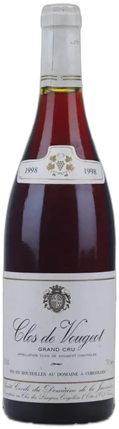 photo du vin 1998 Clos Vougeot