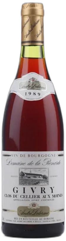 photo 1989 Givry Clos du Cellier Aux Moines