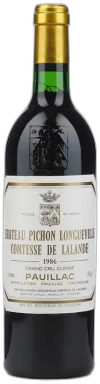 photo 1986 Pichon Comtesse
