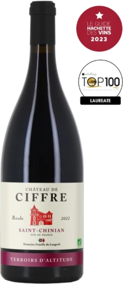 photo Château de Ciffre Bio Magnum Terroirs d’Altitude 2020 Saint Chinian