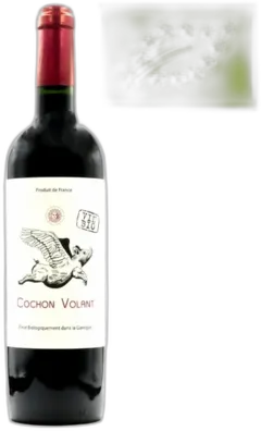 photo Vin Rouge Bio Cochon Volant Appellation Languedoc Protégée