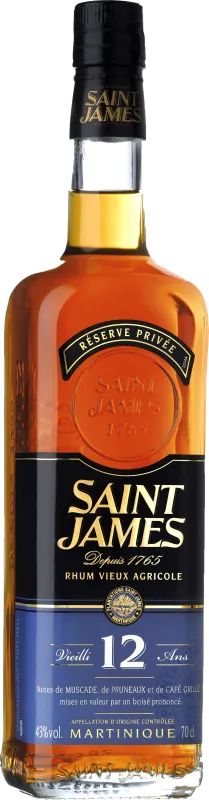 photo Rhum Saint James Réserve Privée 12 Ans