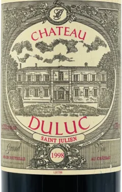 photo du vin Château Duluc