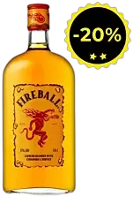 photo du vin Fireball Cinnamon Liqueur de Whisky