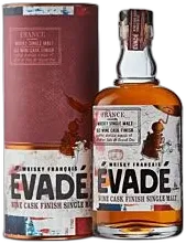 image du vin Évadé Single Malt Red Wine Cask Finish Whisky Français Whiskies du Monde