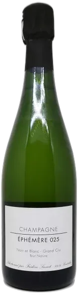 photo Frédéric Savart & Dremont Cuvée Ephémère 025 Noir et Blanc Grand Cru Brut Nature 2018