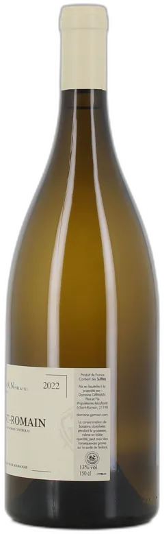 photo Magnum Vin Blanc Saint Romain Domaine Germain 2022