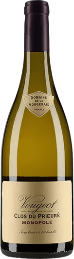 illustration du vin Domaine de la Vougeraie Vougeot Village "Clos du Prieuré Blanc" Monopole 2022