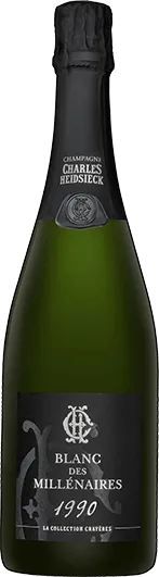 photo Charles Heidsieck Blanc des Millénaires Collection Crayères 1990