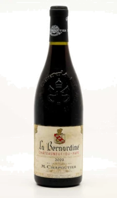 photo Chapoutier Châteauneuf du Pape la Bernardine 2003