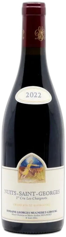 photos du vin Mugneret Gibourg Nuits Saint Georges 1er Cru Chaignots 2022