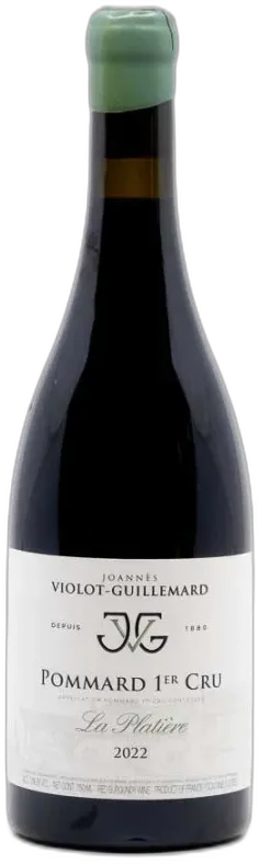 capture du vin Violot Guillemard Joannes Pommard 1er Cru la Platière 2022