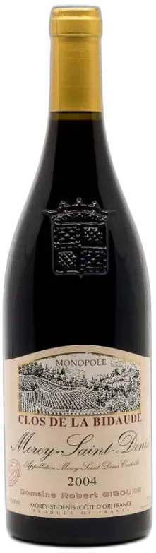 photo du vin Gibourg Robert Morey Saint Denis Clos de la Bidaude 2004