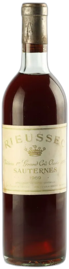 photo Château Rieussec 1969