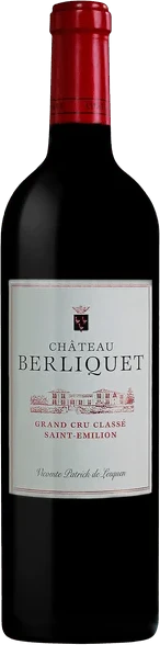 photo Berliquet Rouge 2022 un Grand Vin de st Emilion Grand Cru