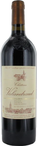 photo Valandraud Rouge 2007 la Selection du Sommelier Saint Emilion gc