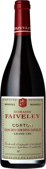 photo Faiveley Corton Clos des Cortons Faiveley Monopole Rouge Rouge 2022 un Grand Vin de Corton Clos des Cortons Faiveley Monopole