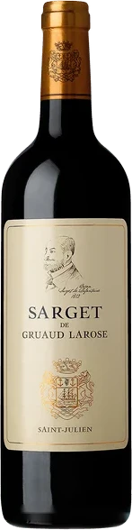 photo Sarget du Chateau Gruaud Larose Rouge 2021 la Selection du Sommelier Saint Julien