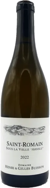 vue du vin Saint-Romain "Sous la Velle - Absolu" 2022
