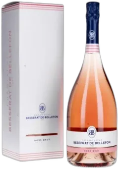 photo Magnum Champagne Besserat de Bellefon Rose Brut Etui