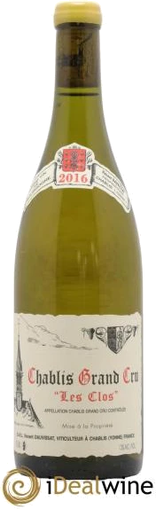 photo Chablis Grand Cru les Clos Vincent Dauvissat 2016