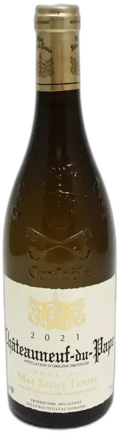 photo Mas Saint Louis Chateauneuf du Pape Blanc 2021