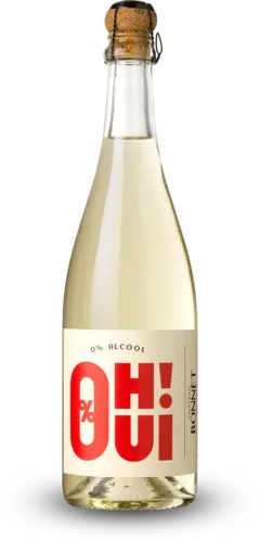 photo du vin oh Oui Boisson Vigneronne Pétillante Sauvignon Blanc Sans Alcool