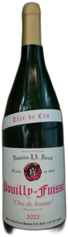 photo Ferret Pouilly Fuissé 1er Cru les Perrières Clos de Jeanne 2022