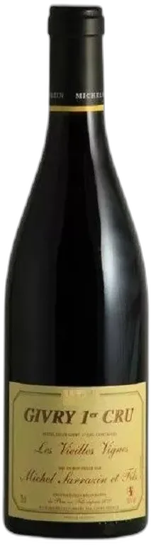 photo Domaine Sarrazin Givry Rouge 1er Cru Vieilles Vignes 2022