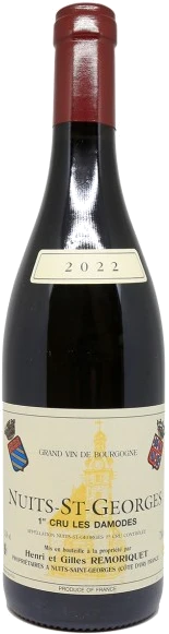 photo Domaine Remoriquet Nuits Saint Georges 1er Cru les Damodes 2022