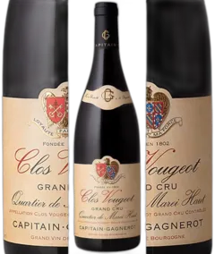photo du vin Clos Vougeot- Grand Cru gc 2003 Capitain-Gagnerot
