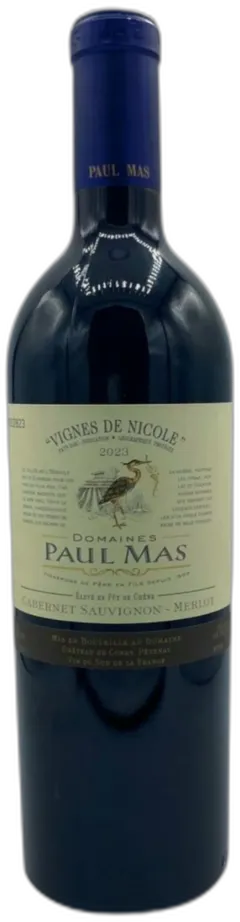 photo Vignes de Nicole Cabernet-Sauvignon Merlot 2023