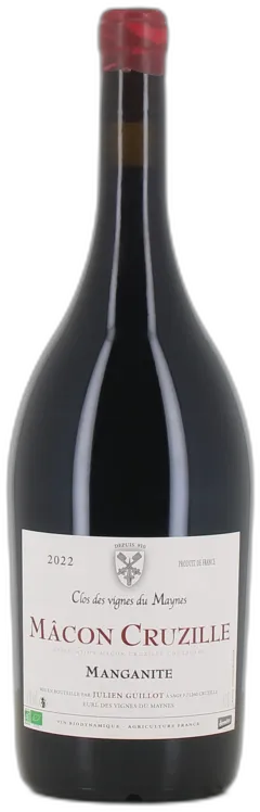 image du vin Magnum Vin Rouge Macon Cruzille Manganite 2022 Vignes du Maynes