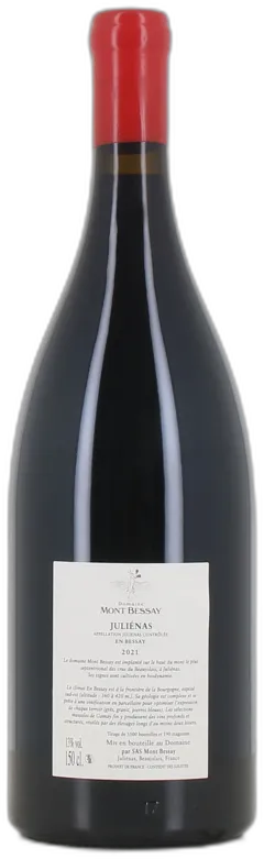 photo du vin Magnum Rouge Julienas en Bessat Domaine du Mont Bessay 2021