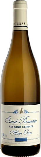 image du vin Alain Gras Saint-Romain Village "les Cinq Climats" 2023