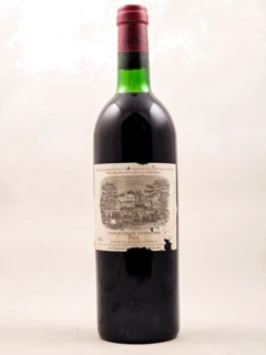 photo Lafite Rothschild Pauillac 1975