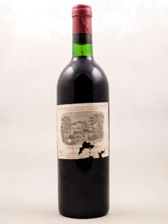 photo Lafite Rothschild Pauillac 1975