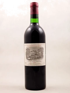 photo Lafite Rothschild Pauillac 1975