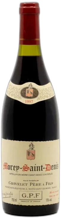 photo du vin Grivelet Morey Saint Denis 1997