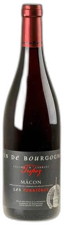 illustration du vin Mâcon Rouge "les Perrières" 2022 Domaine Tripoz