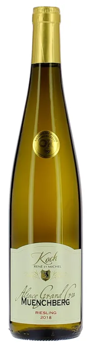 photo du vin Domaine Koch Riesling Grand Cru Muenchberg