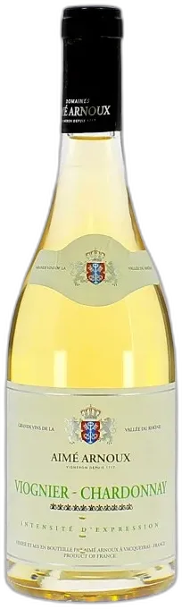 vue du vin Domaine Aimé-Arnoux Viognier Chardonnay