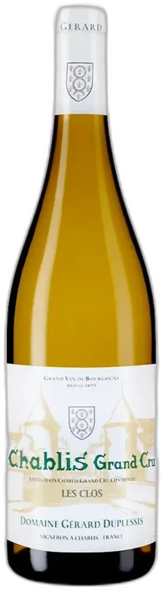 image du vin Domaine Gérard Duplessis Chablis Grand Cru "les Clos"