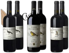 photo Coniale 2020 Cabernet Sauvignon Poggio ai Merli 2020 Merlot i Sodi di San Niccolò 2020 Rosso Castellare