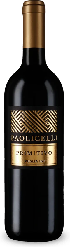 photo Casa Vinicola Botter Paolicelli Primitivo 2023 Gold