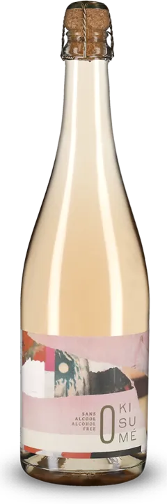 photo du vin Kisumé Rosé Sparkling Sans Alcool