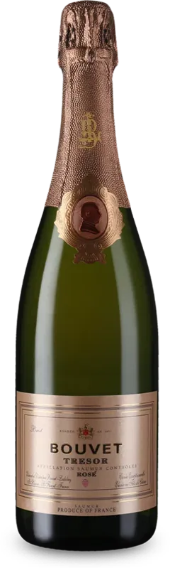 capture du vin Trésor Rosé Saumur Brut Gold